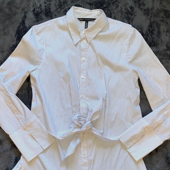 White House Black Market size 10 stylish fall top - Picture 1 of 4